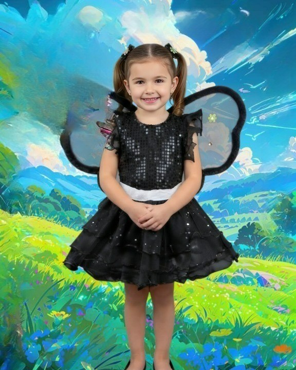 Disfraz Mariposita Negro